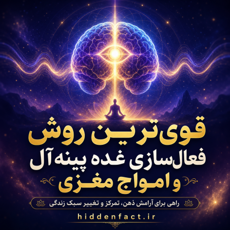 قوی&zwnj;ترین روش فعال سازی غده پینه&zwnj;آل و امواج مغزی برای تغییر زندگی