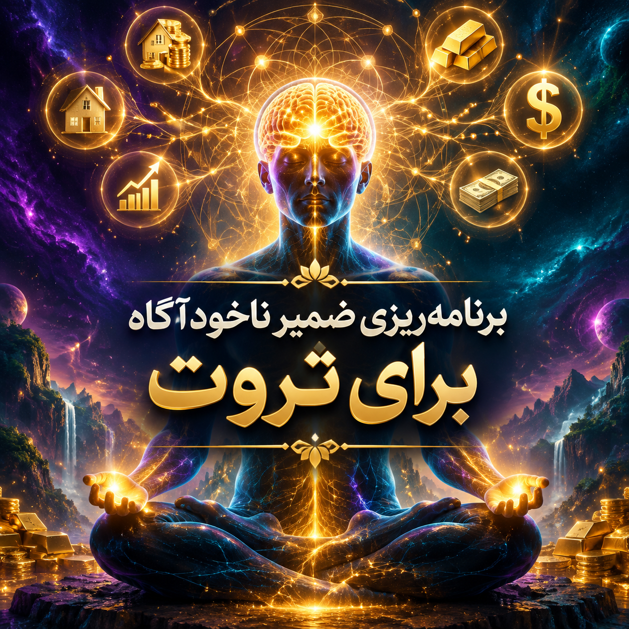 ضمیر ناخودآگاه ثروت - چگونه ضمیر ناخودآگاه را در ۲۱ روز برای جذب ثروت بازنویسی کنیم؟